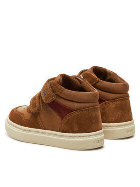 Geox Kids Sneakers High Brown