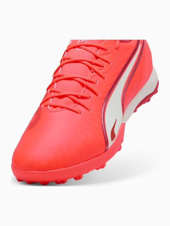 PUMA Match Футболни Обувки с Гумена Подметка Червен