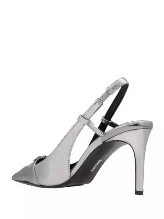 DKNY Pumps mit mittelhohem Absatz Silber