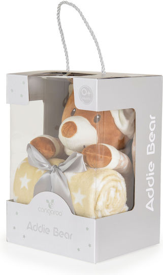 Cangaroo Одеяло Детски пелени за пелени Addie Bear с Животно 75x90см. Cangaroo Одеяло Детски пелени за пелени Addie Bear с Животно 75x90см.