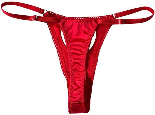 Women's Underwear Annamu Heart Thong Red A-1001