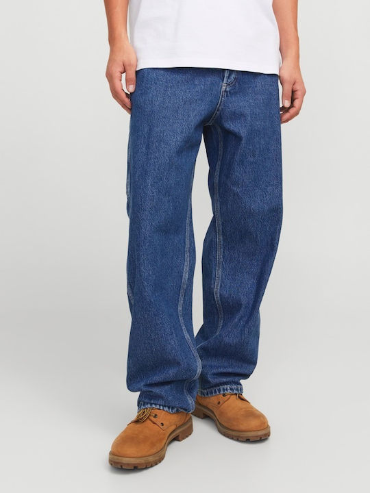 Herren Jeanshose mit Entspannt Baggy Anwendung Blau