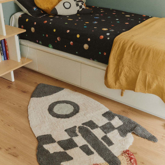 Lorena Canals Handmade Kids Synthetic Rug 85x135cm