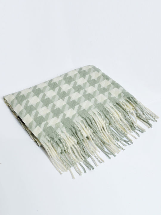 Women's Wool Scarf Green