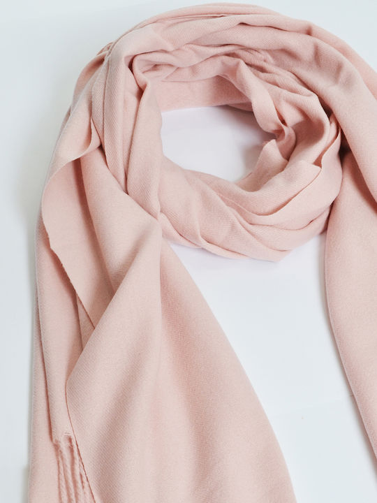 Women's Wool Scarf Pink