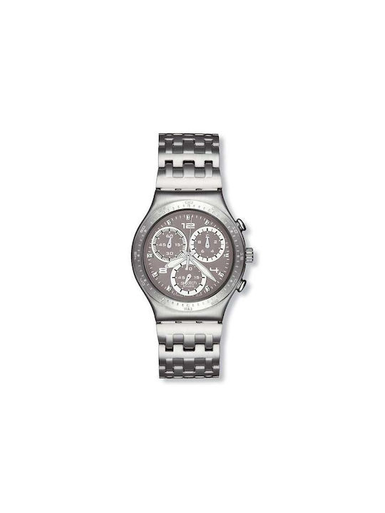 Swatch Μεταλλικό Μπρασελέ Ασημί 20mm