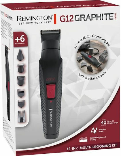 Remington Graphite Series Κουρευτική Μηχανή Μαύρη