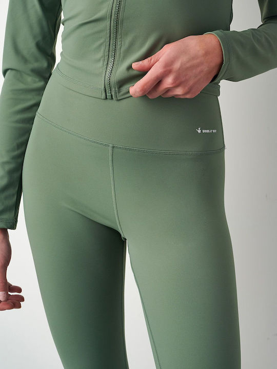 SugarFree Women's Training Legging High Waisted Green