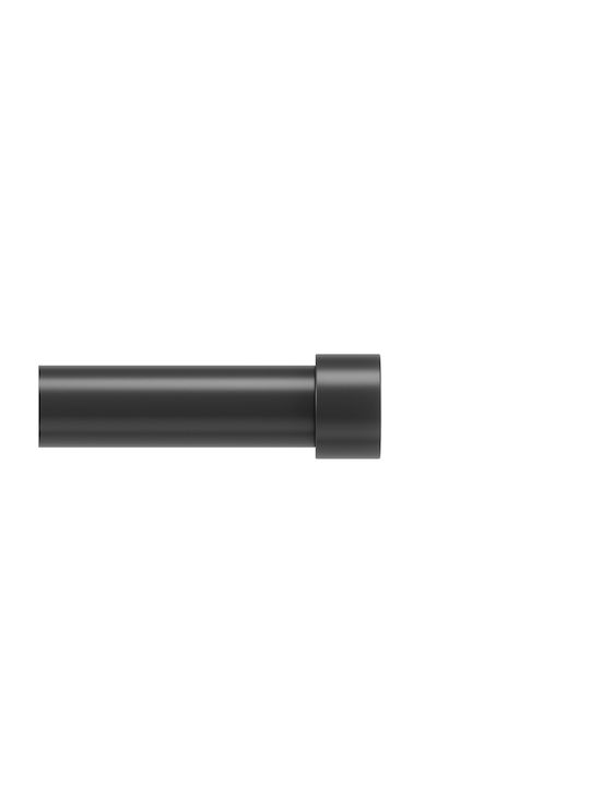 Umbra Bară Pliabilă Metalică Pentru Perdele Cappa Single Diametru 25mm Lungime 91-168cm Neagră