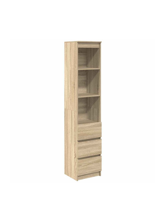 Bookcase Coffee 37.5x35x180cm