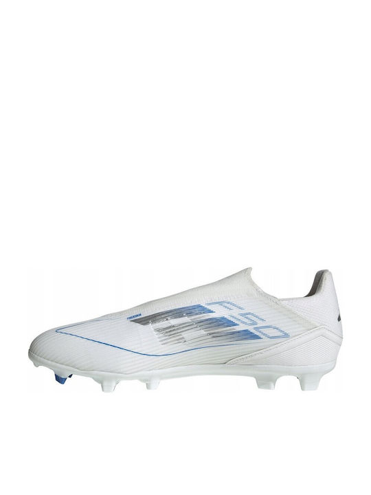 adidas League Ll FG/MG Low Football Shoes with Cleats White