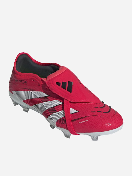 adidas Predator Pro Fußballschuhe mit Stollen Rot