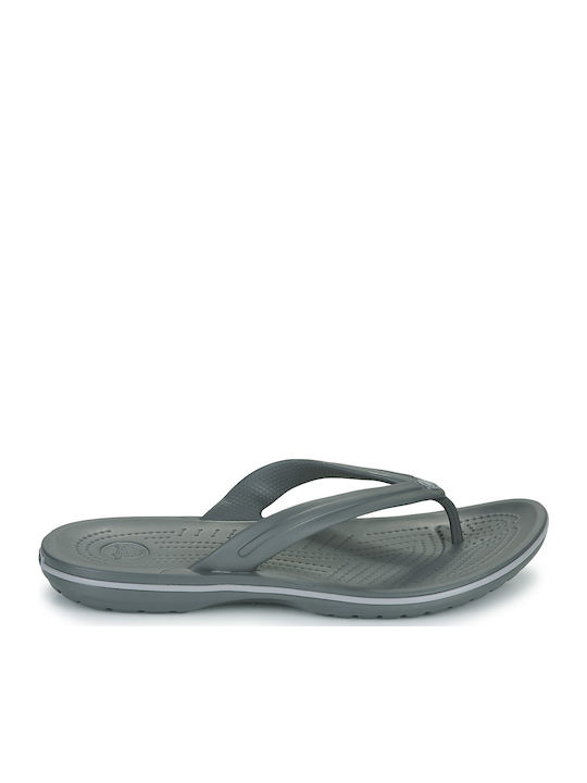 Crocband Men's Anatomic Flip Flops Gray