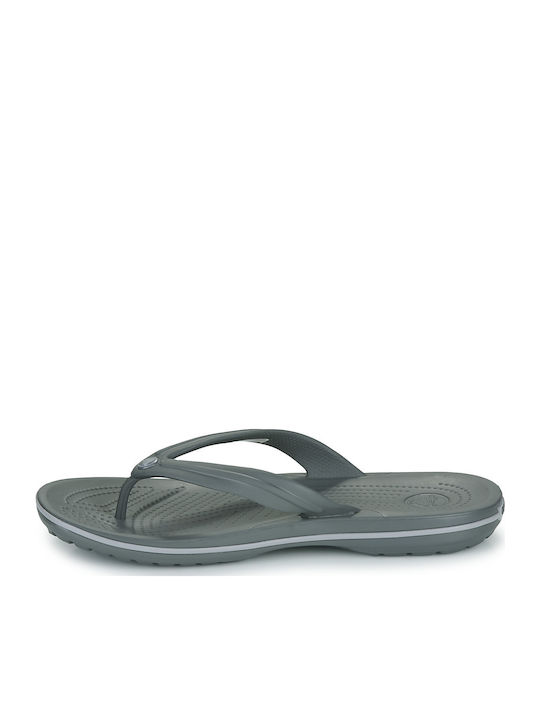 Crocband Men's Anatomic Flip Flops Gray