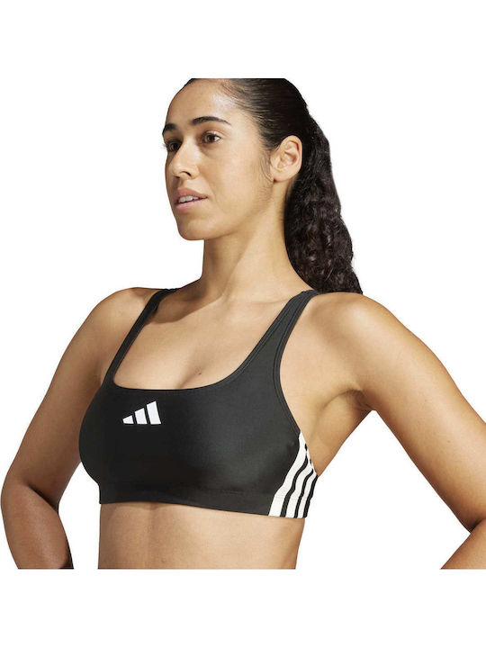 3-Stripes Αθλητικό Set Bikini Μαύρο