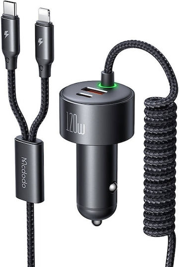 Mcdodo Car Charger with Cable Lightning