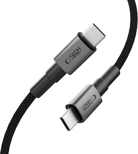 Tech-Protect Ultraboost USB 2.0 Cable USB-C Male - USB-C 100W PD Gray 3m