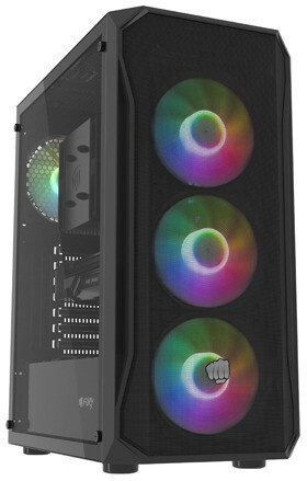 U-Case Ember Gaming PC RGB Desktop PC (Ryzen 5-5500/16GB DDR4/512GB SSD/GeForce RTX 3050/W11 Home)