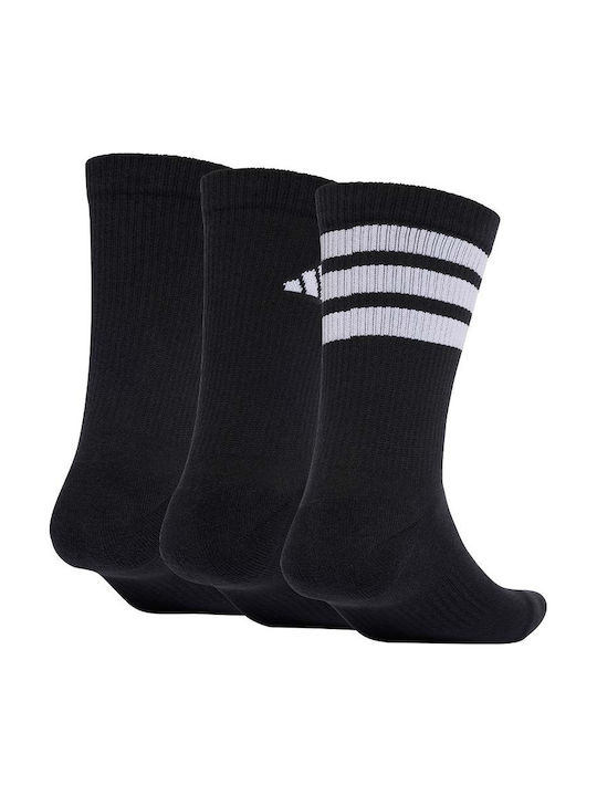 adidas Logo Athletic Socks Black / White