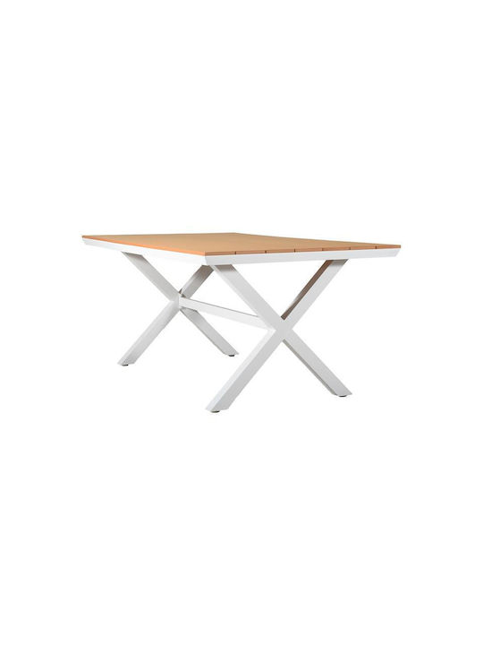 Tisch Stabil Fl6510 White 180x100x75cm
