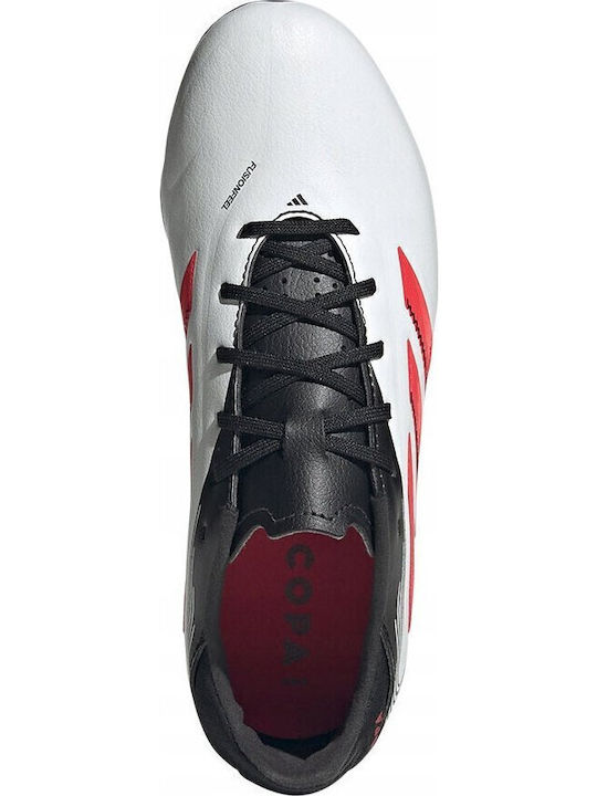 Copa Pure III League Kids Molded Soccer Shoes Cloud White / Lucid Red / Core Black