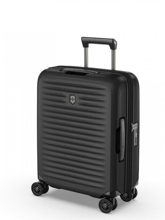 Victorinox Airox Куфар За Пътуване Кабинен Твърд Черен С 4 Колела