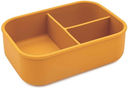 Sassi Junior Lion Lion Πλαστικό Παιδικό Δοχείο Φαγητού 0.7lt Πορτοκαλί 17.3 x 12εκ.