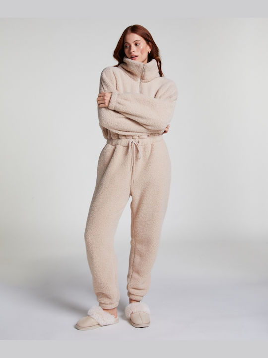 Hunkemöller Winter Women's Onesie Pyjama Oatmeal