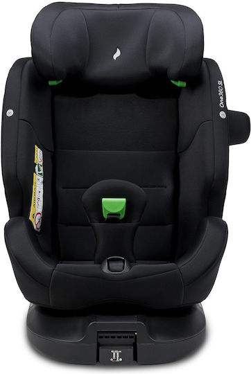 Osann One 360 SL Детско Столче за Кола i-Размер с Isofix Изцяло черно 0-36 кг