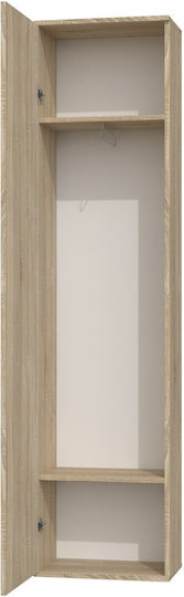Единична врата Гардероб Duo Сонома 50x35x180см