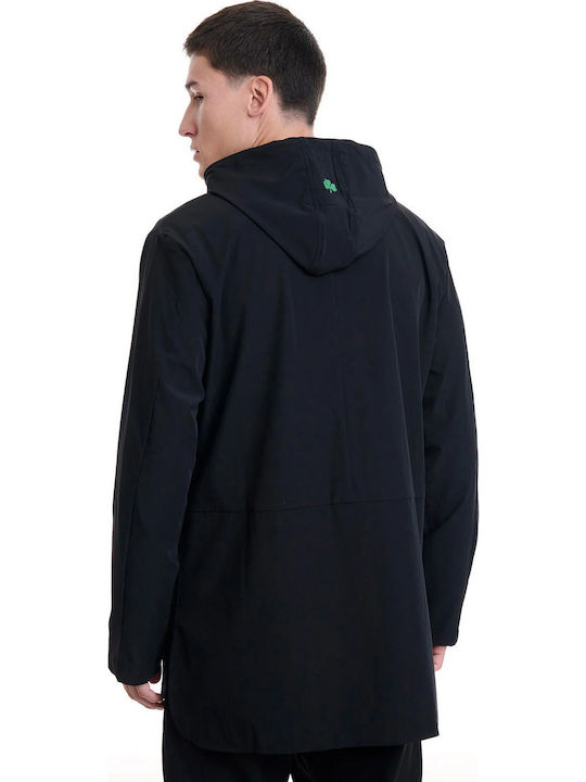 Jacke Winddicht Schwarz