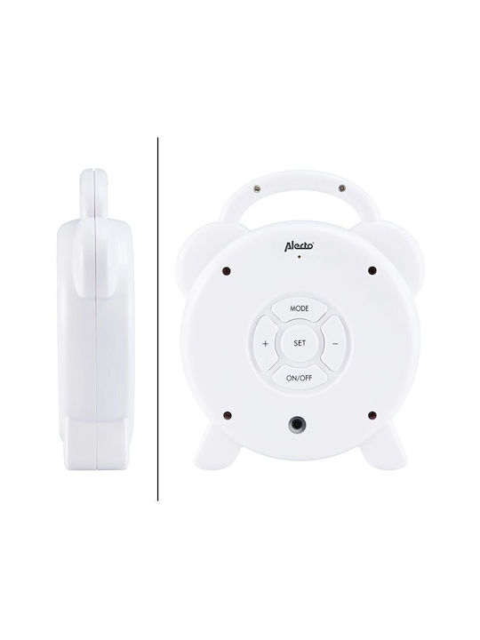 Alecto Baby Επιτραπέζιο Ρολόι Λευκό