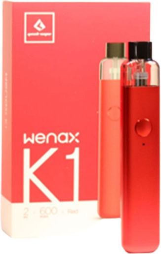 Geek Vape Wenax K1 Комплект капсули 2мл с Вградена Батерия 600mAh Червено