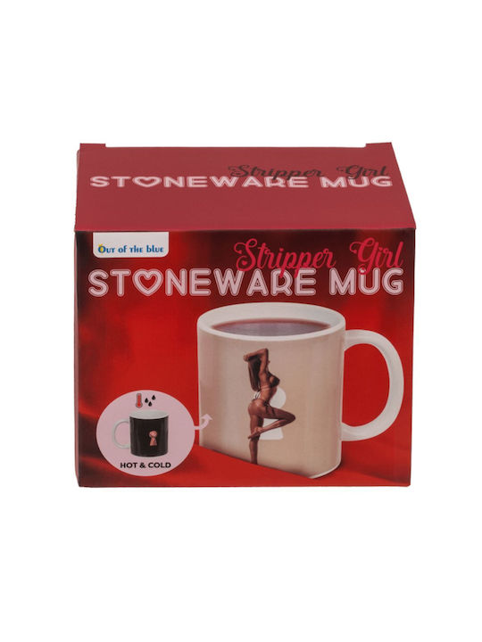 Out of the Blue Heat Change Mug from Porcelain Multicolored