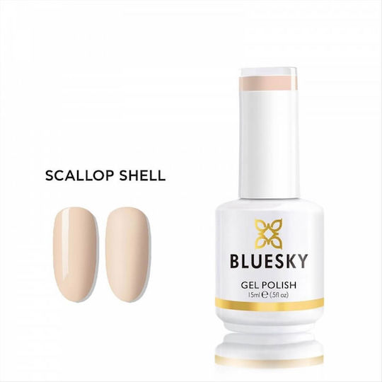 Bluesky Хибриден Лак за Нокти Scallop Shell 15ml 15мл 1бр