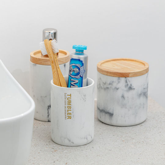 Estia Dispenser Ceramic White 360ml
