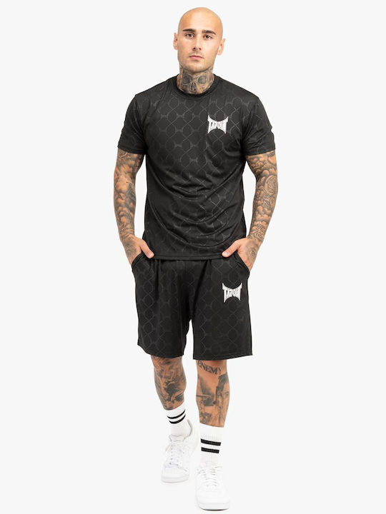 Sport Herren Shorts Set Schwarz/Weiß