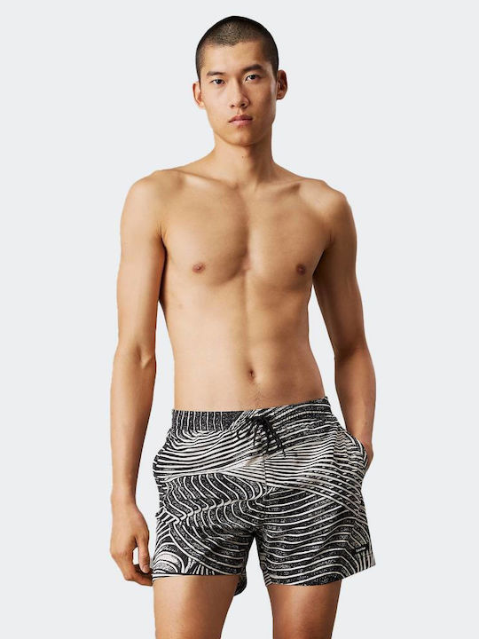 Calvin Klein Medium Drawstring Men's Swimwear Shorts Multicolour with Patterns