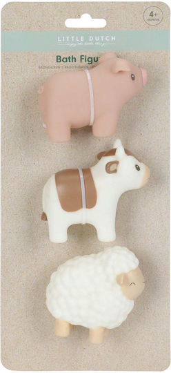 Little Dutch Set aus 3 Bauernhof-Badespielfiguren