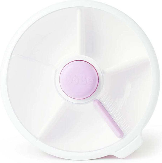 GoBe Παιδικό Πιάτο Φαγητού Snack Spinner Large Μωβ