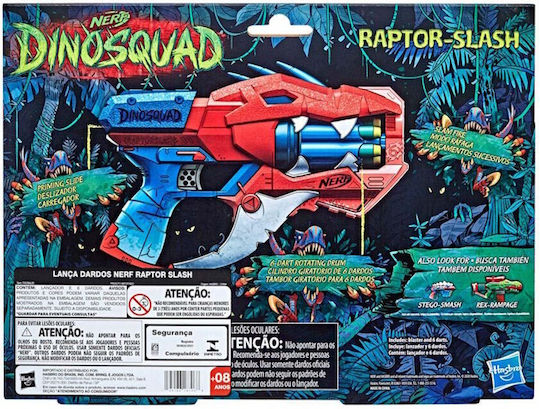 Nerf Dinosquad for 8+ years Raptor-slash