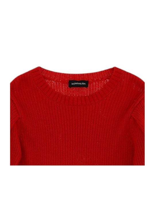 Kinderpullover Langarm Rot
