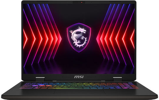 MSI Sword 16 HX B14VFKG 16" FHD+ 144Hz (i7-14650HX/32GB/1TB SSD/GeForce RTX 4060/W11 Home) Cosmos Gray (International English Keyboard)