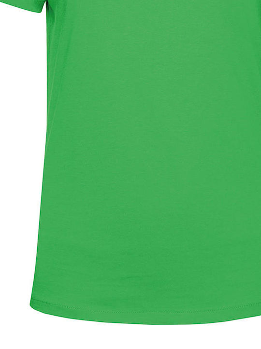 B&C Women's Short Sleeve Promotional T-Shirt Apple Green