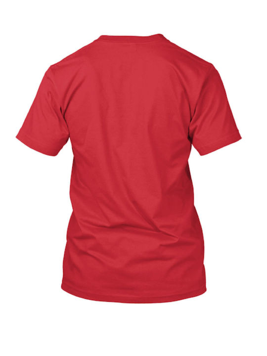 FightFlix Short Sleeve Shirt UE8LJ4BD for Boxing Red