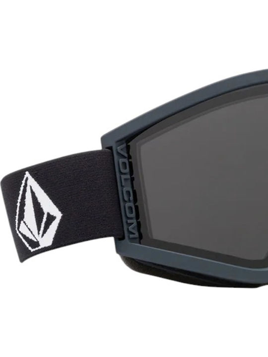 Volcom Hijinx Ski & Snowboard Goggles Kids Black with Lens in Black Color
