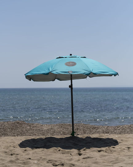 Campo Folding Beach Umbrella Capri Blue