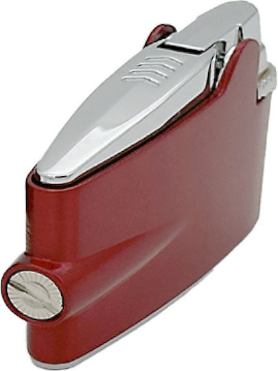 Ronson Premiere Varaflame Flame Lighter In Red Colour