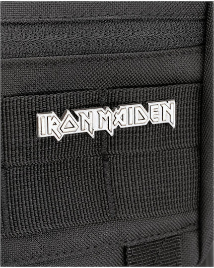 Brandit Iron Maiden Festival Στρατιωτικό Σακίδιο Πλάτης από Πολυεστέρα Μαύρο
