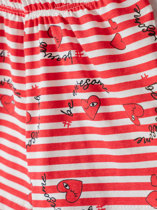 Kinder-Set mit Shorts Sommer 3Stück Red